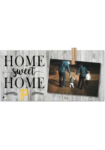 Pittsburgh Pirates Home Sweet Home Clothespin Sign