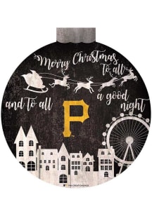 Pittsburgh Pirates Christmas Village Sign