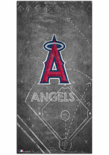 Los Angeles Angels Chalk Playbook Sign