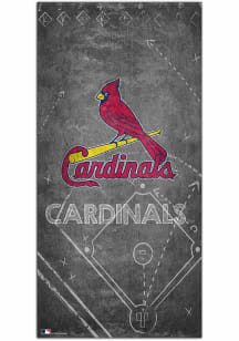 St Louis Cardinals Chalk Playbook Sign