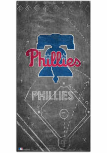 Philadelphia Phillies Chalk Playbook Sign
