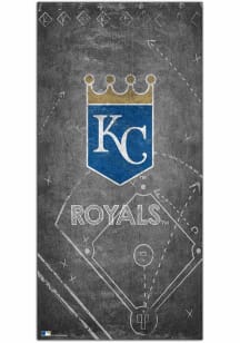 Kansas City Royals Chalk Playbook Sign