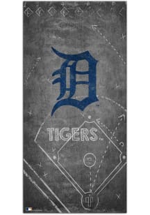 Detroit Tigers Chalk Playbook Sign