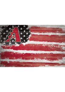 Arizona Diamondbacks Flag 17x26 Sign