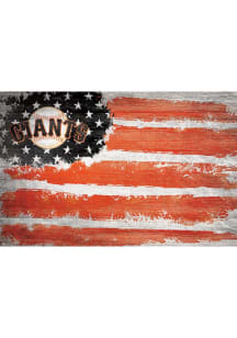 San Francisco Giants Flag 17x26 Sign