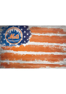 New York Mets Flag 17x26 Sign