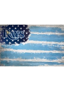 Tampa Bay Rays Flag 17x26 Sign