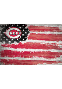 Cincinnati Reds Flag 17x26 Sign