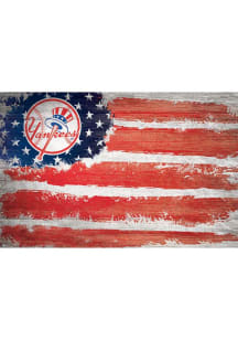New York Yankees Flag 17x26 Sign