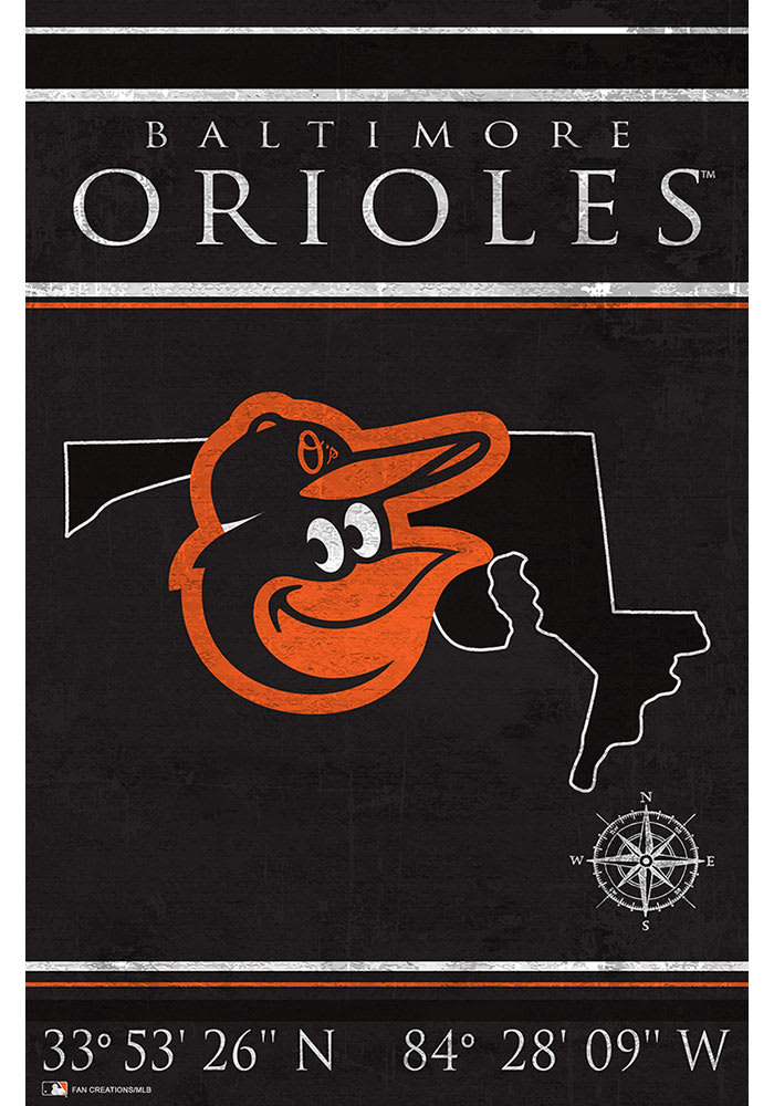 Baltimore Orioles Go Team Mens Dress Socks