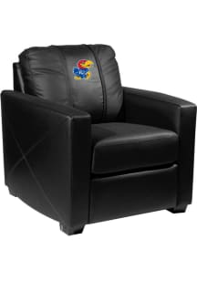 Kansas Jayhawks Faux Leather Club Desk Chair