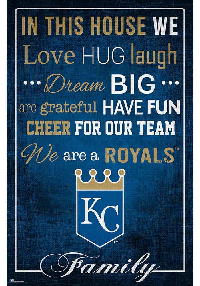 Kansas City Royals Album Sign, Blue, Size NA, Rally House