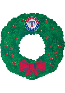 Texas Rangers Team Wreath 16 Inch Sign