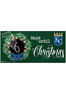 Kansas City Royals Chalk Christmas Countdown Sign