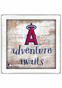 Los Angeles Angels Adventure Awaits Box Sign