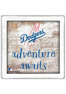Los Angeles Dodgers Adventure Awaits Box Sign