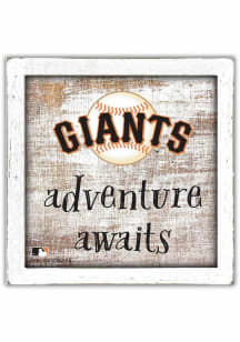San Francisco Giants Adventure Awaits Box Sign