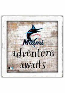 Miami Marlins Adventure Awaits Box Sign