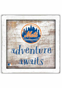 New York Mets Adventure Awaits Box Sign
