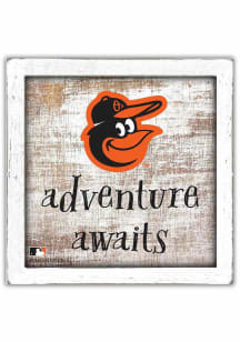 Baltimore Orioles Adventure Awaits Box Sign