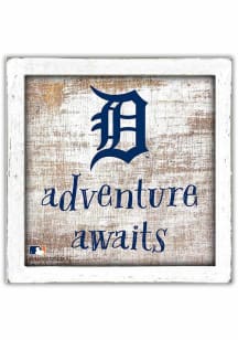 Detroit Tigers Adventure Awaits Box Sign