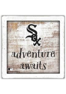 Chicago White Sox Adventure Awaits Box Sign