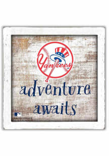 New York Yankees Adventure Awaits Box Sign
