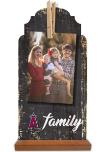 Los Angeles Angels Family Clothespin Sign