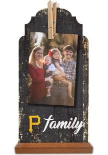 Pittsburgh Pirates Family Clothespin Sign