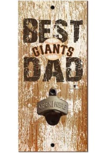 San Francisco Giants Best Dad Bottle Opener Sign