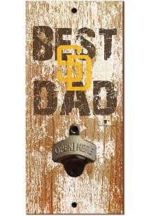 San Diego Padres Best Dad Bottle Opener Sign