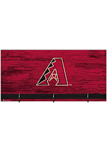 Arizona Diamondbacks Team Color Mask Holder Sign - Red
