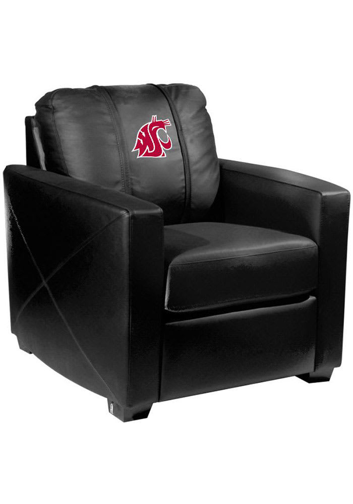 Washington State Cougars Faux Leather Club Desk Chair