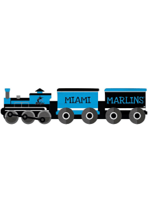 Miami Marlins Train Cutout Sign