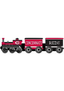 Cincinnati Reds Train Cutout Sign