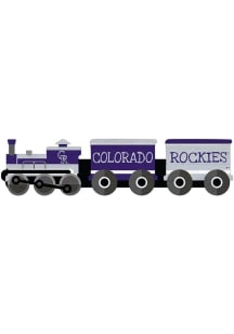Colorado Rockies Train Cutout Sign
