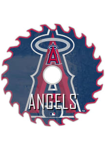 Los Angeles Angels Rust Circular Saw Sign