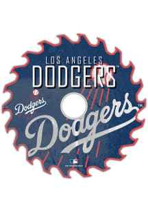 Los Angeles Dodgers Rust Circular Saw Sign