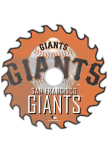 San Francisco Giants Rust Circular Saw Sign