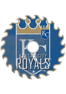 Kansas City Royals Rust Circular Saw Sign