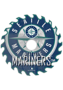 Seattle Mariners Rust Circular Saw Sign