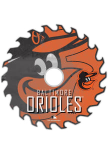 Baltimore Orioles Rust Circular Saw Sign