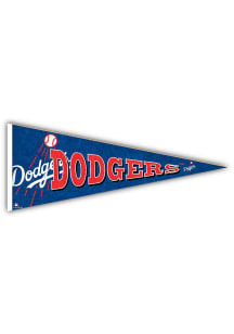 Los Angeles Dodgers Wood Pennant Sign