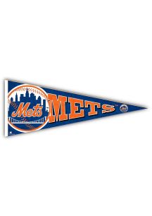 New York Mets Wood Pennant Sign