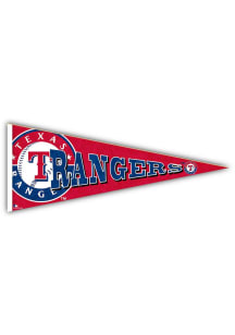 Texas Rangers Wood Pennant Sign