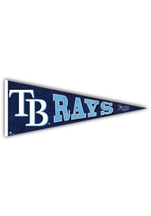 Tampa Bay Rays Wood Pennant Sign