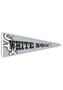 Chicago White Sox Wood Pennant Sign