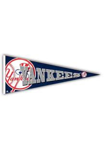 New York Yankees Wood Pennant Sign