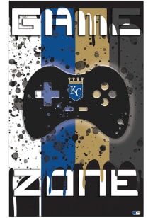 Kansas City Royals Grunge Game Zone Sign