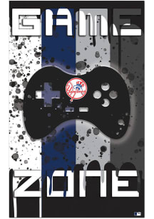 New York Yankees Grunge Game Zone Sign